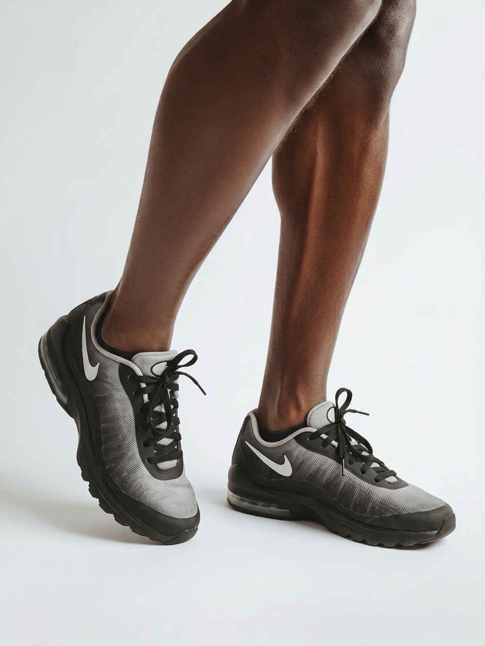 Nike Boys Youth Black and White Sneakers